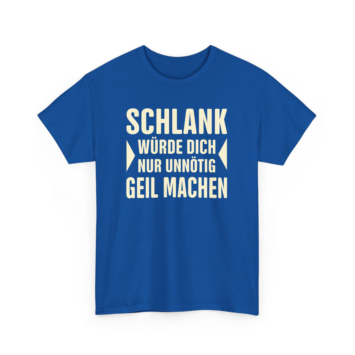 Schlank - Lustiger Spruch - Sarkasmus Shirt