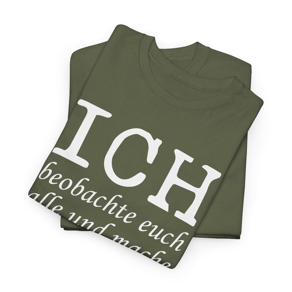 Lustiges T-Shirt mit Spruch Ich beobachte euch alle und mache mir Notizen Fun T-Shirt