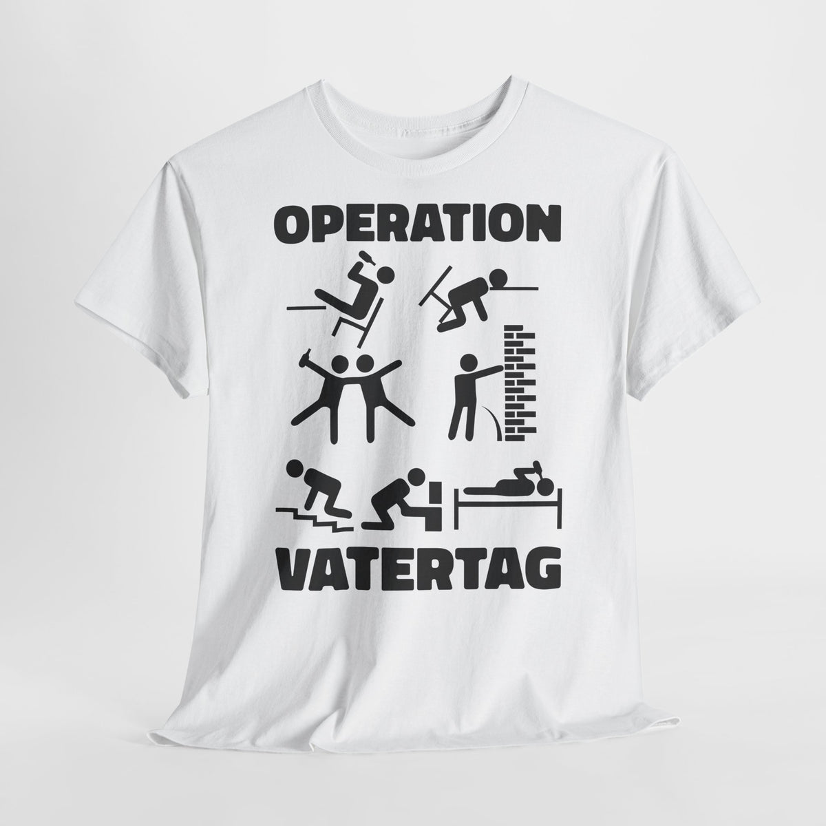 Operation Vatertag - Papa Vatertags Shirt - Lustiges Vatertag Geschenk T-Shirt