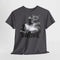 Lustige fette faule Katze mit Mittelfinger - NOPE keine Lust - Lustiges T-Shirt