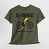 E-Bike Fahrer - E-Bike Lächeln Statt Hecheln - Lustiges T-Shirt