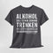 Alkoh*l Lustiges Charlie Harper Zitat - Lustiges T-Shirt