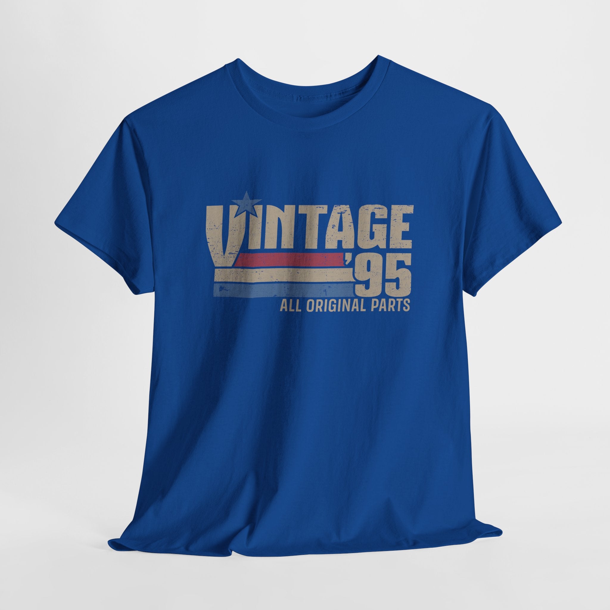 30. Geburtstag Jahrgang 1995 Vintage 95 Original Parts Retro Geschenk T-Shirt