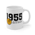 70 Geburtstag Kaffeetasse Jahrgang 1955 – TÜV Stempel - Entspricht Zustand und Laufleistung