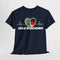 Brasilianische Flagge - Deutsche Flagge - Geile Mischung Unisex T-Shirt
