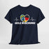 Brasilianische Flagge - Deutsche Flagge - Geile Mischung Unisex T-Shirt