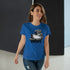 Lustige fette faule Katze mit Mittelfinger - NOPE keine Lust - Frauen T-Shirt