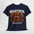 Kopfüber Teddy Bär T-Shirt – Realistisches Plüsch-Design