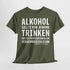 Alkoh*l Lustiges Charlie Harper Zitat - Lustiges T-Shirt
