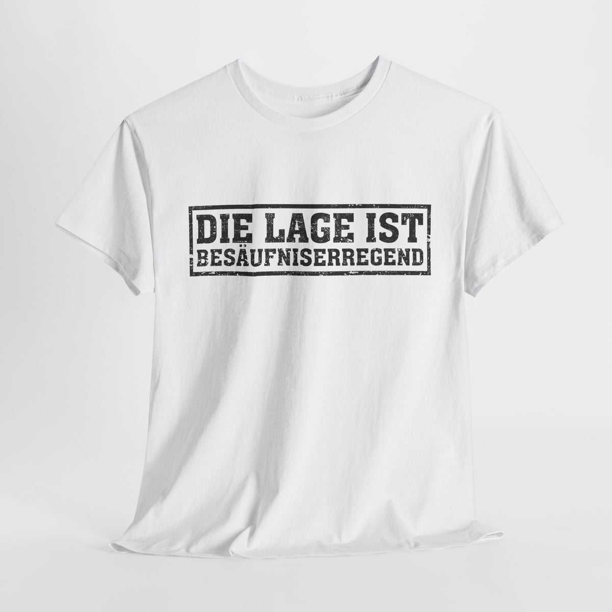 Bierliebhaber Die Lage Ist Besäufniserregend  - Lustiges T-Shirt
