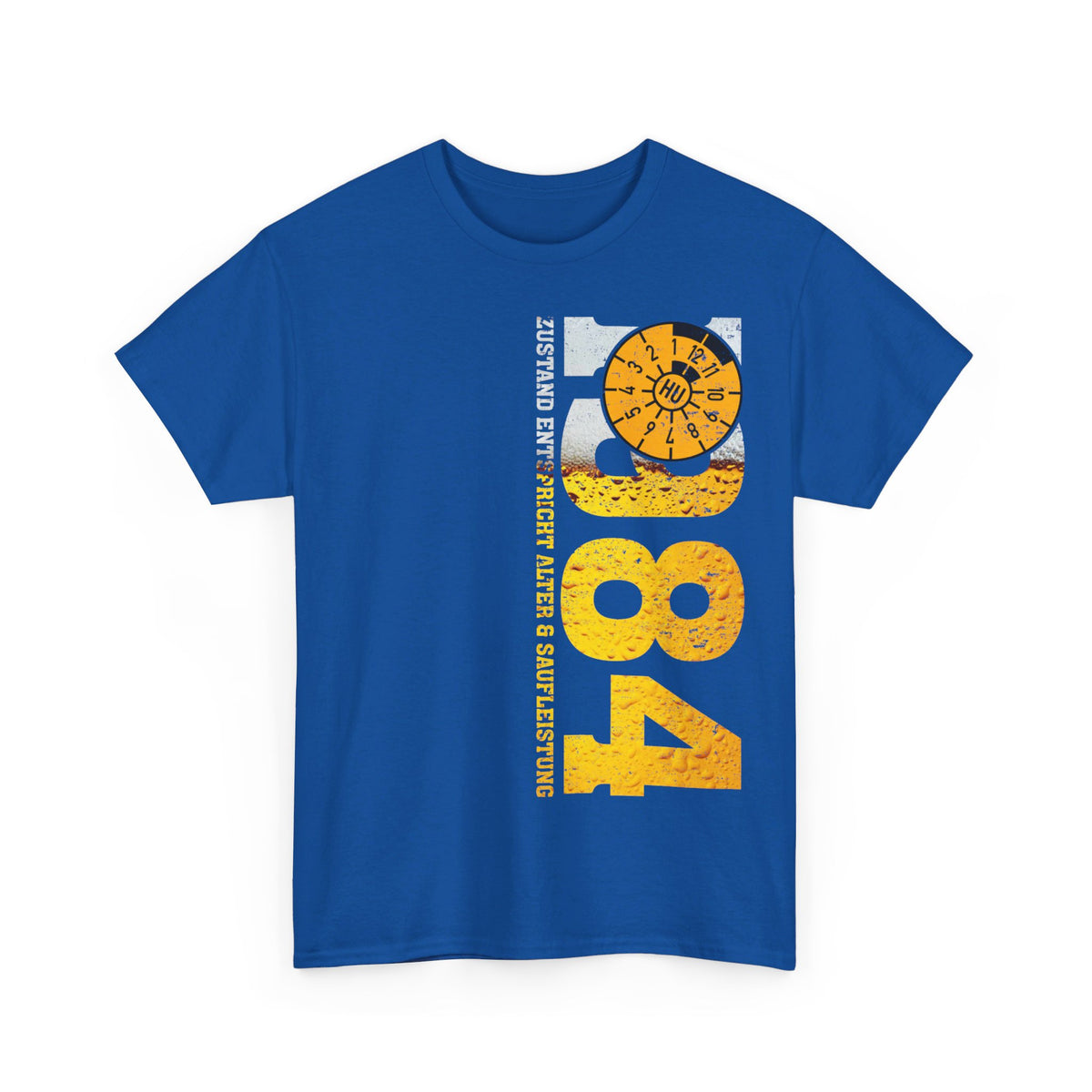 Geburtstag 1984 Zustand entspricht Alter und Saufleistung TÜV Bier Lustiges Mechaniker Geschenk T-Shirt