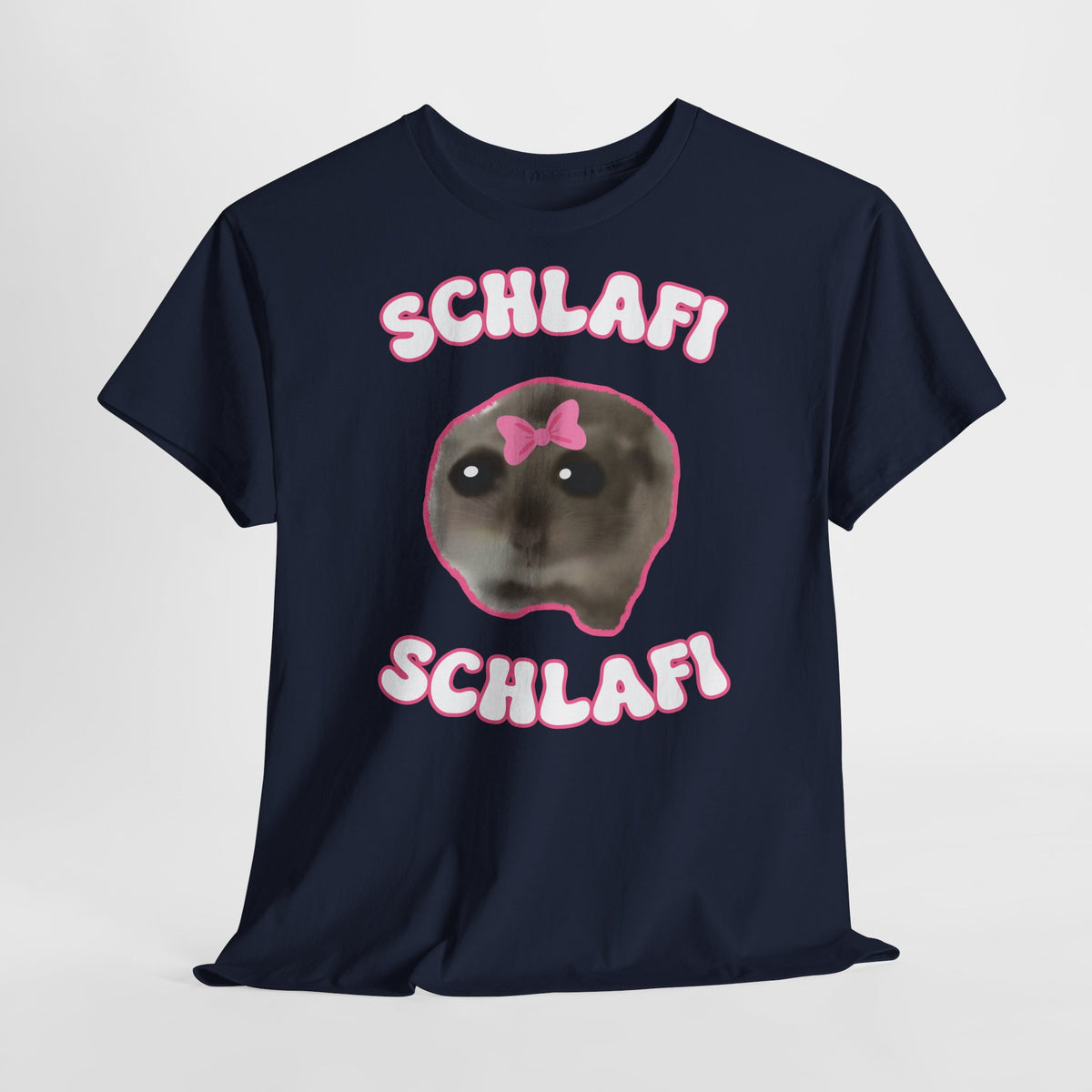 Schlafi Schlafi Lustiger Hamster - Hamster Hamstie Meme Schlaf T-Shirt