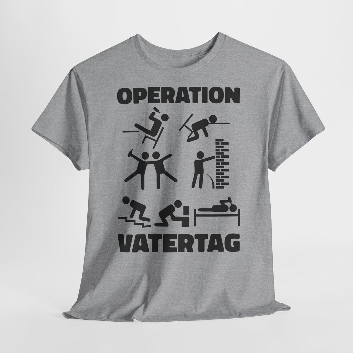 Operation Vatertag - Papa Vatertags Shirt - Lustiges Vatertag Geschenk T-Shirt