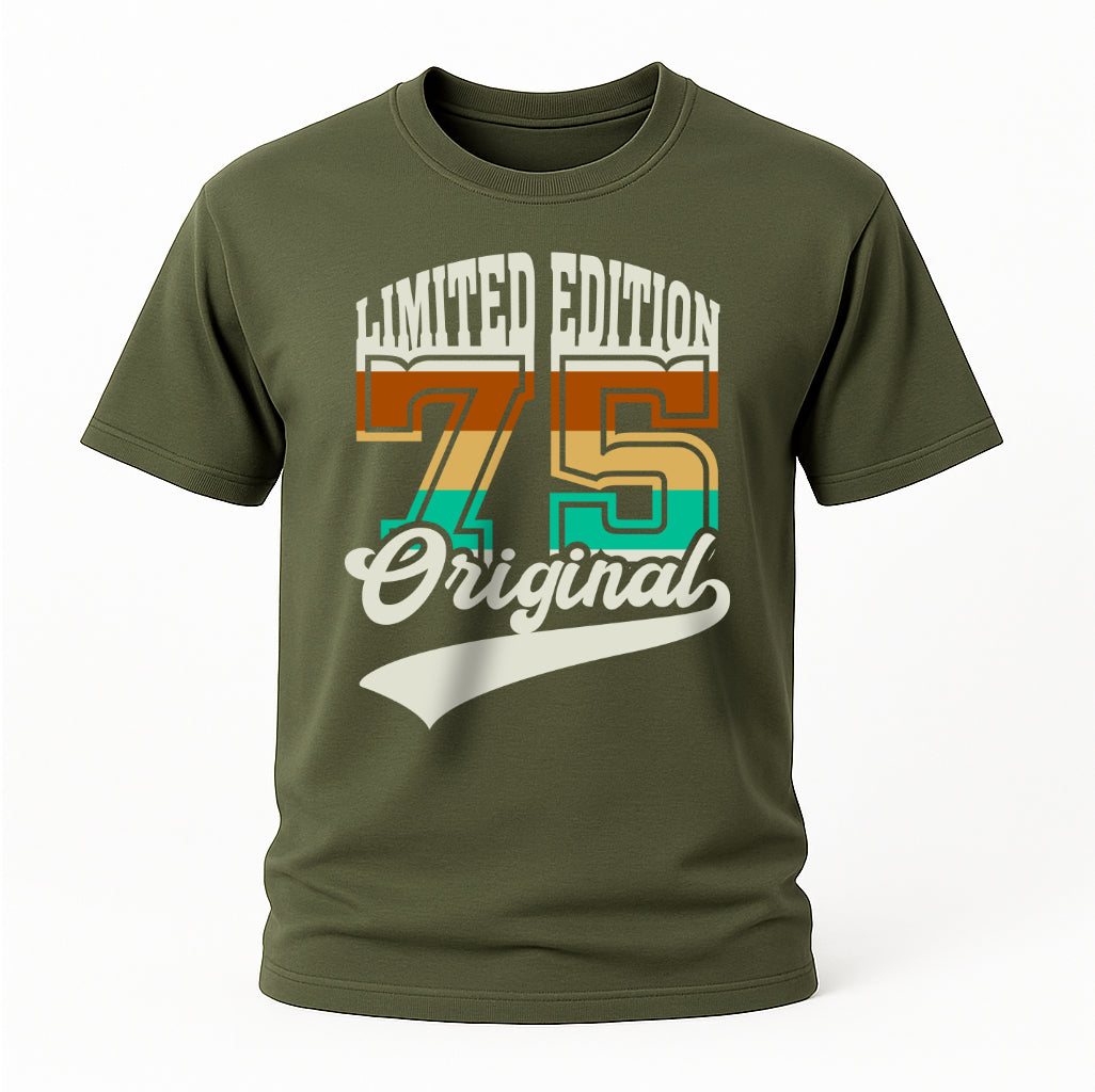 50. Geburtstag Original 75 Jahrgang 1975 LIMITED EDITION Geschenk T-Shirt