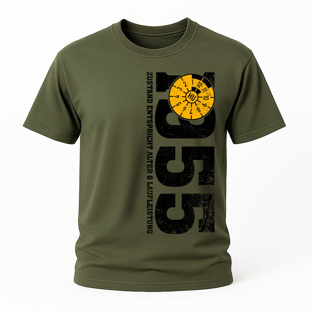 70. Geburtstag Zustand 1955 TÜV Lustiges Mechaniker Geschenk T-Shirt