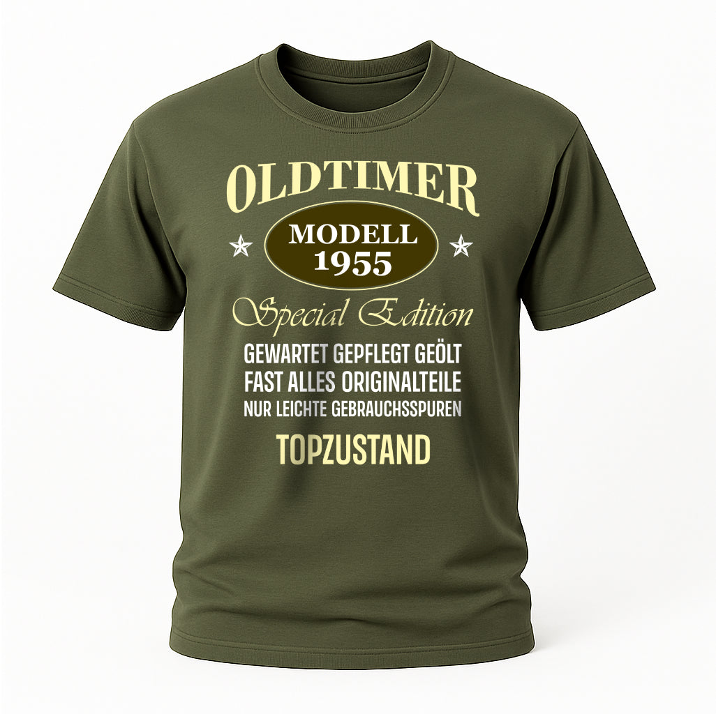70.Geburtstag Oldtimer Modell 1955 Special Edition Lustiges Geschenk T-Shirt