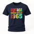 60. Geburtstag Vintage Retro Limited Edition Geboren 1965 Geschenk T-Shirt