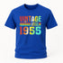 70. Geburtstag Vintage Retro Limited Edition Geboren 1955 Geschenk T-Shirt