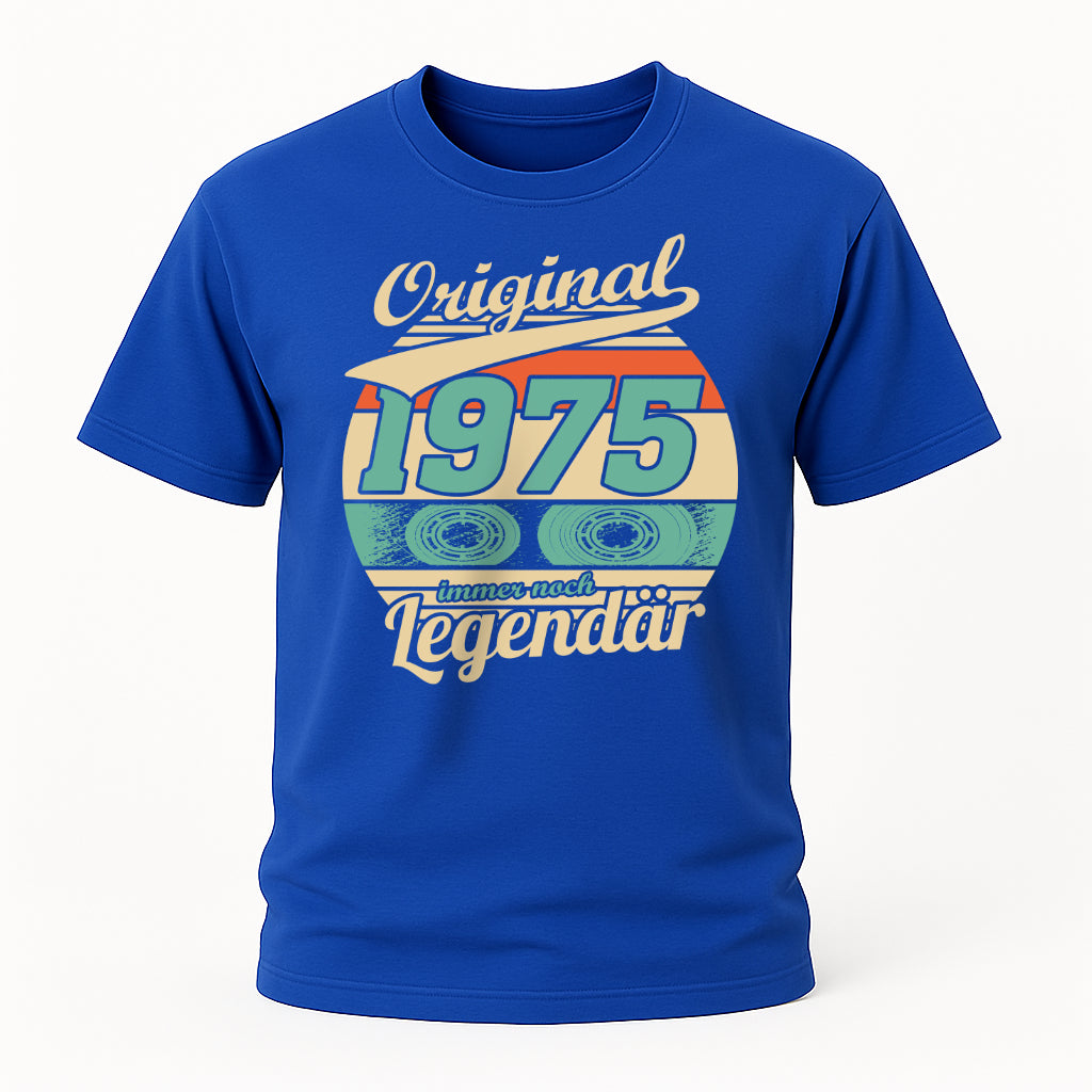 50.Geburtstag Original Jahrgang 1975 Legendär Geschenk T-Shirt