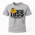 70. Geburtstag TÜV Plakette Baujahr 1955 Zustand entspricht Alter und Laufleistung Lustiges Geschenk T-Shirt