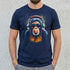 DJ Affe - Lustiges T-Shirt – Navy