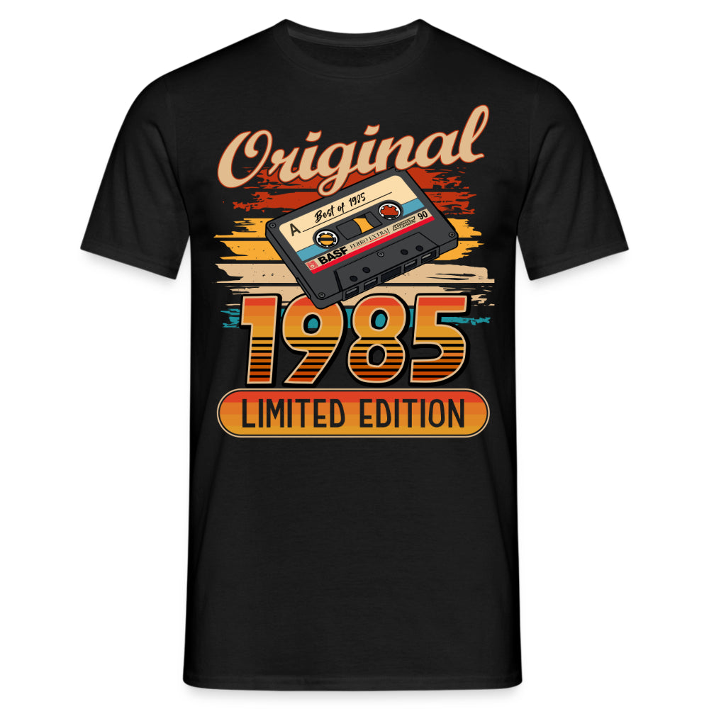 40. Geburtstag - Limited Edition - Best of 1985 - Retro Musik Kassette - Geschenk T-Shirt