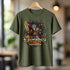Dungeon Crawler T-Shirt Gamer Skull Fantasy Looting Spruch Shirt