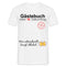 Gästebuch mein 18. Geburtstag wer unterschreibt kriegt Alkohol T-Shirt