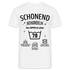 70. Geburtstag Schonend behandeln der Lappen ist schon 70 Geschenk Shirt - weiß