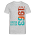 60. Geburtstag JULI 1963 Limited Edition Geburtstags Geschenk T-Shirt - Grau meliert