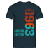 60. Geburtstag JULI 1963 Limited Edition Geburtstags Geschenk T-Shirt - Navy