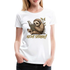 Faultier Buch Kopfhörer - Nicht stören Lustiges Frauen T-Shirt - weiß