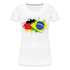 Deutsch Brasilien Flagge - German Brazil Flag - Damen Premium T-Shirt - weiß