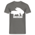 Lustig Schreine Bauern Shirt Drecksau Witziges T-Shirt - Graphit