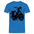 Simson S51 DDR Moped T-Shirt - Royalblau