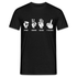 Stein Schere Papier - Sarkasmus Lustiges T-Shirt - Schwarz