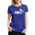 40. Geburtstag Pferdeliebhaberin 1983 Limited Edition Geschenk Frauen T-Shirt - Königsblau