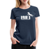 40. Geburtstag Pferdeliebhaberin 1983 Limited Edition Geschenk Frauen T-Shirt - Navy