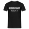 Bevor Du Fragst NEIN Lustiges Sarkasmus T-Shirt - Schwarz