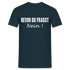 Bevor Du Fragst NEIN Lustiges Sarkasmus T-Shirt - Navy