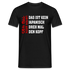 Biertrinker Geh mal Bier holen - Lustiges T-Shirt - Schwarz