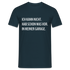 Keine Zeit habe schon was vor in meiner Garage Lustiges T-Shirt - Navy