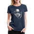 Black Woman Black Power Damen Premium T-Shirt - Navy