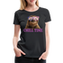 Lustiges Faultier mit Sonnenbrille Chill Time Frauen Premium T-Shirt - Schwarz