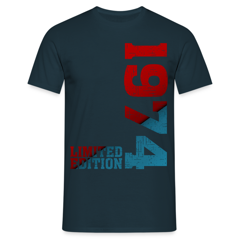 50. Geburtstag 1974 Limited Edition Geschenk T-Shirt - Navy