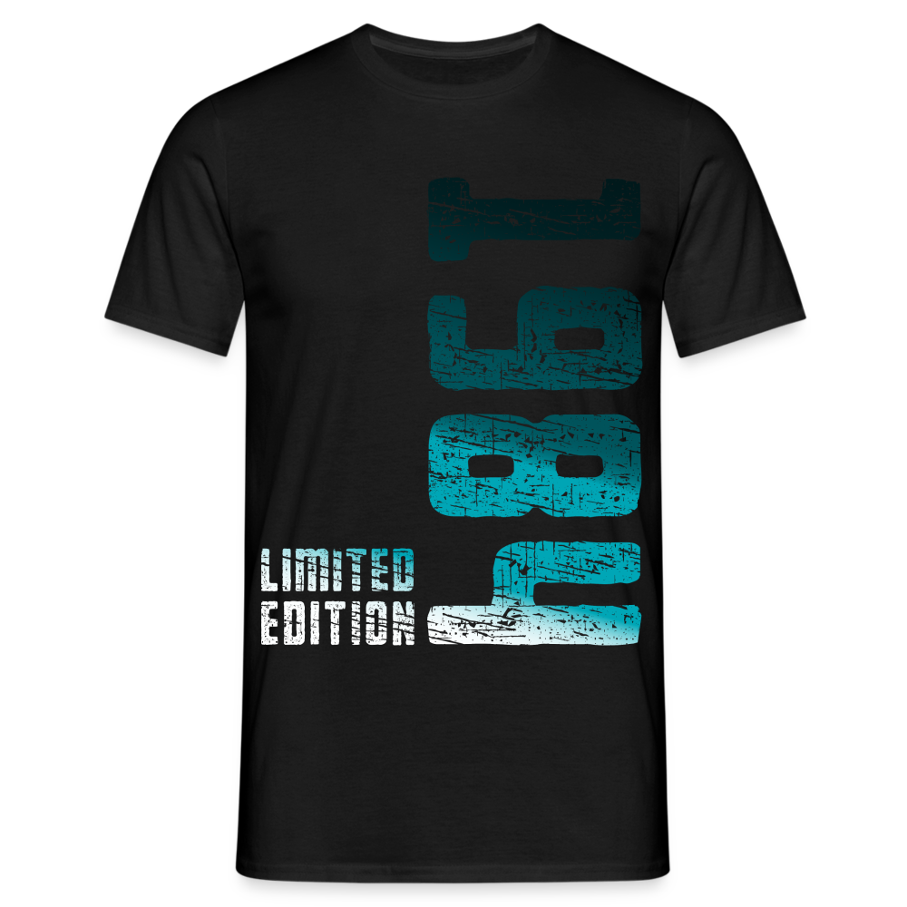 40. Geburtstag 1984 Limited Edition Geschenk T-Shirt - Schwarz