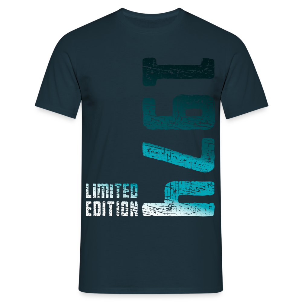 50. Geburtstag 1974 Limited Edition Geschenk T-Shirt - Navy