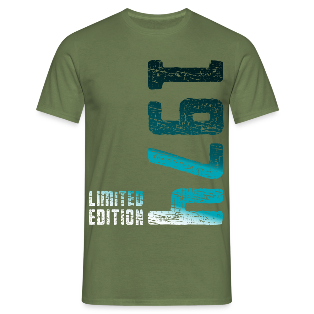 50. Geburtstag 1974 Limited Edition Geschenk T-Shirt - Militärgrün