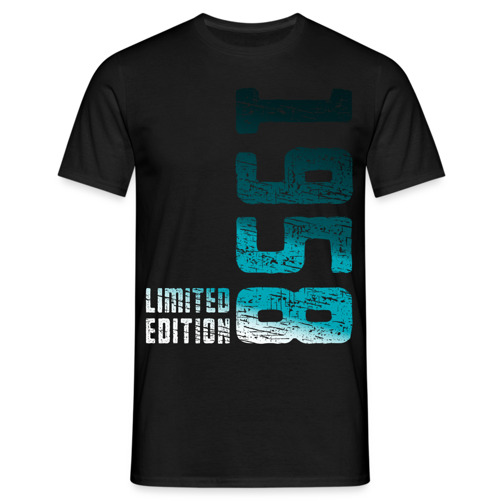 66. Geburtstag 1958 Limited Edition Geschenk T-Shirt - Schwarz
