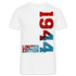 80. Geburtstag 1944 Limited Edition Geschenk T-Shirt - weiß